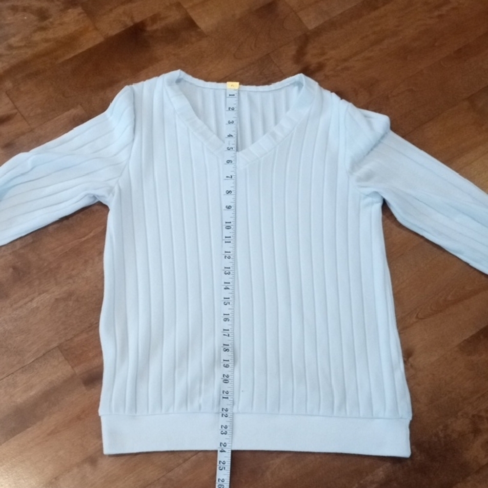 Women's Ribbed Knit Tops - Multi-Color Set - Picture 4 of 16